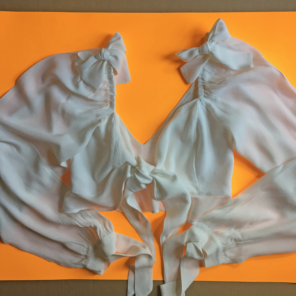 [SOLD]  Stone Cold Fox “Kini Crop” top blouse - Picture 6 of 7